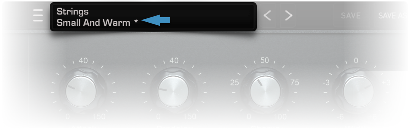 vsc-modifiedpreset